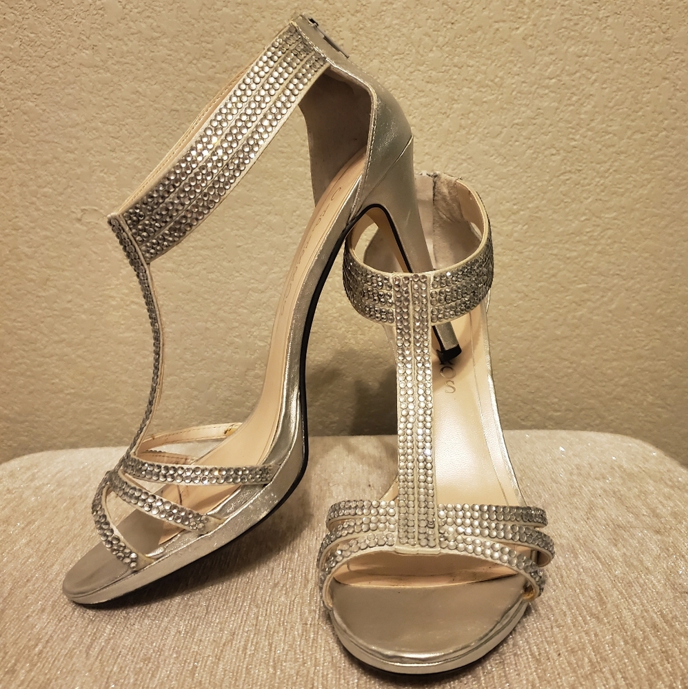 Caparros Rhinestone Heels - Picture 5 of 9